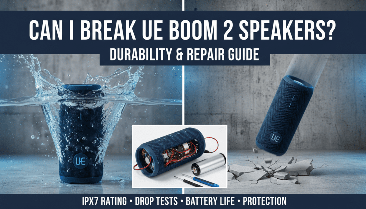 Can I Break UE Boom 2 Speakers? Durability & Repair Guide