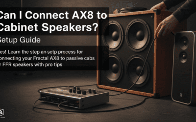Can I Connect AX8 to Cabinet Speakers? Setup Guide