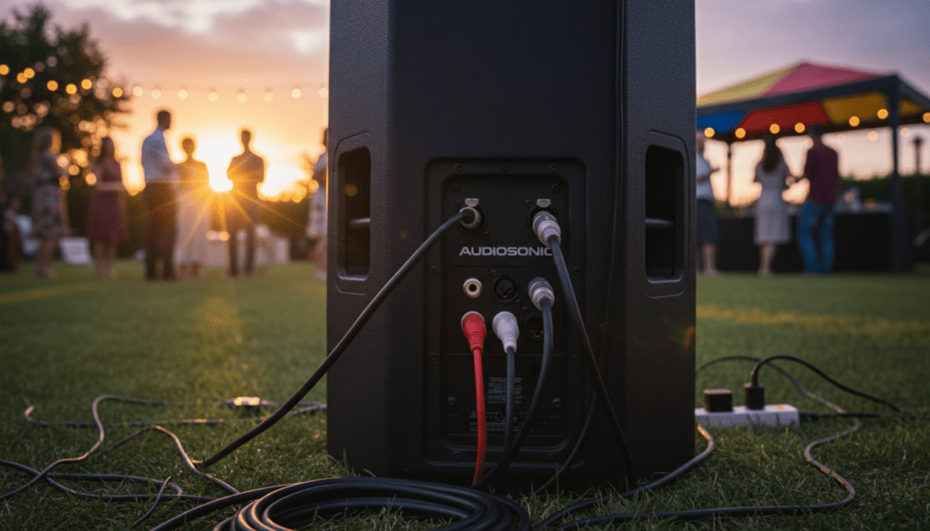 Can I Connect Outside Speakers to the iRocker XP-1500?