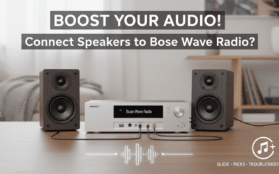 Can I Connect Speakers to Bose Wave Radio?