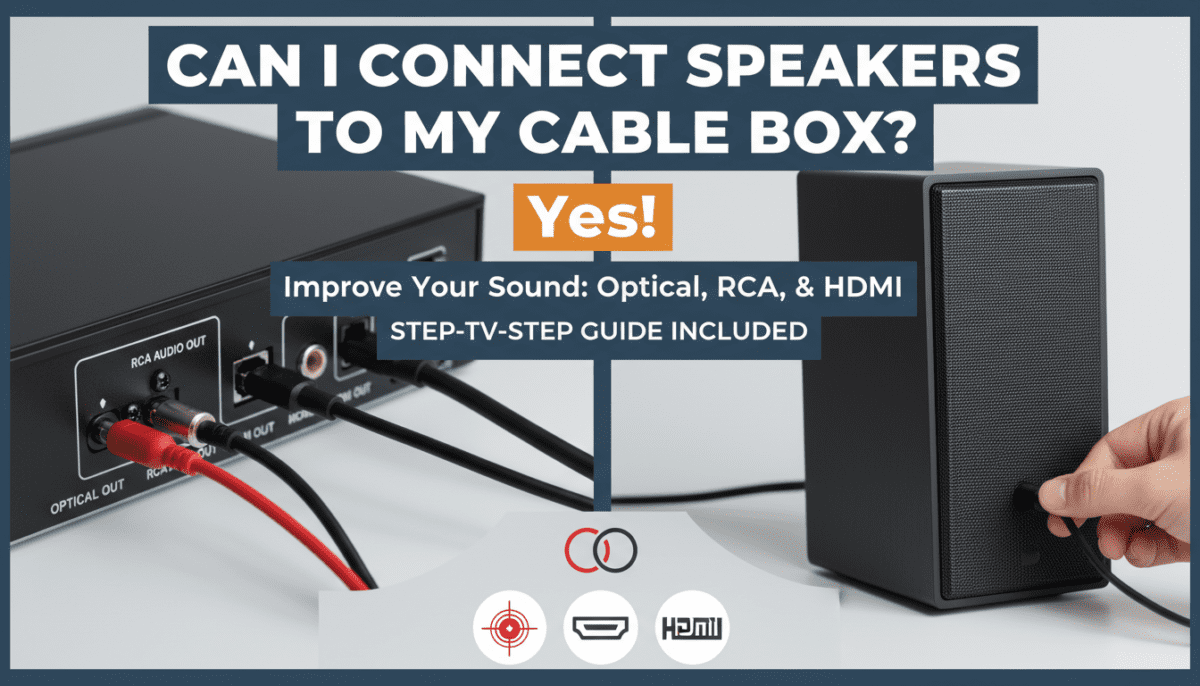 Can I Connect Speakers to My Cable Box? (Step-by-Step Guide)