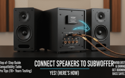Can I Connect Speakers to My Subwoofer?