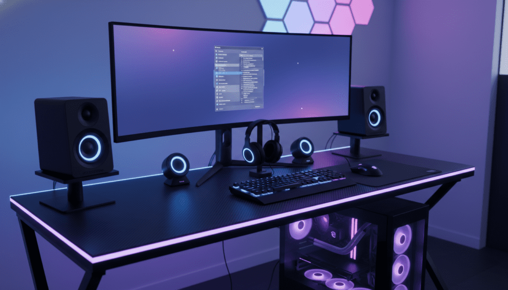 Can I Have a Game Play Through 2 Different Speakers? (Setup)