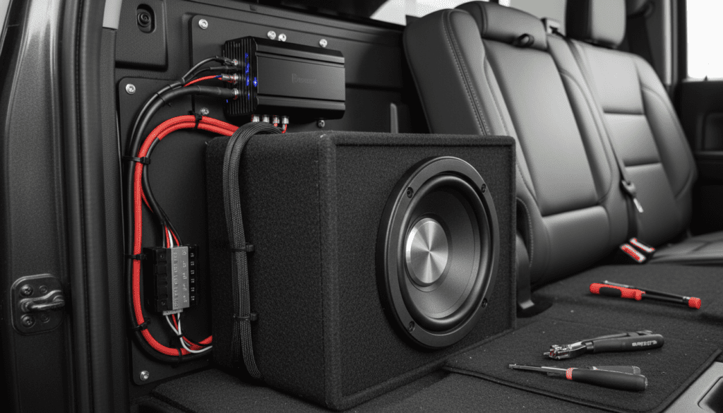 Can I Have a Sub and Two External Speakers in a Truck?