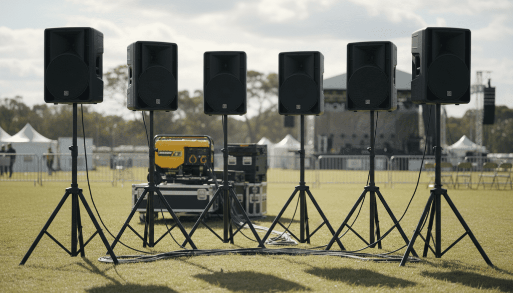 Can I Run 15 Powered Speakers Using a Generator? (Guide)