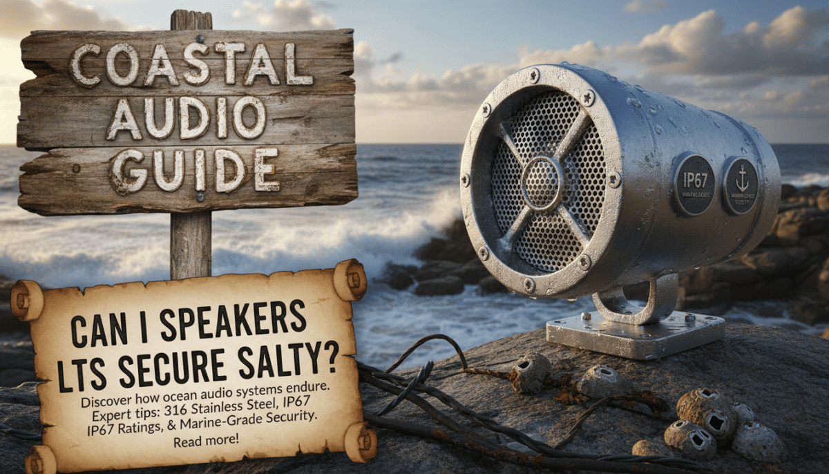 Can I Speakers LTS Secure Salty? Coastal Audio Guide