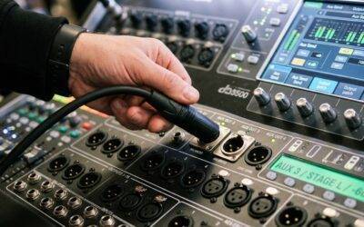 Can I Tap an Auxiliary Output Line for Powered Speakers?