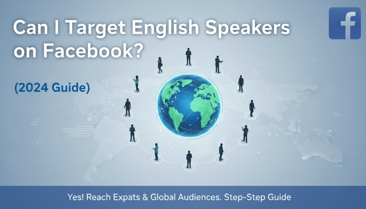 Can I Target English Speakers on Facebook? (2024 Guide)