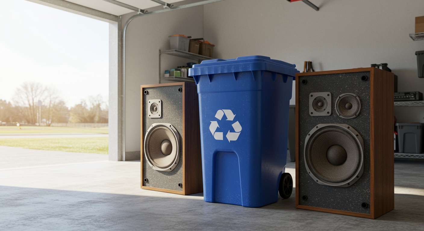 Can I Throw Speakers in the Trash? (No, Here’s How to Do It)