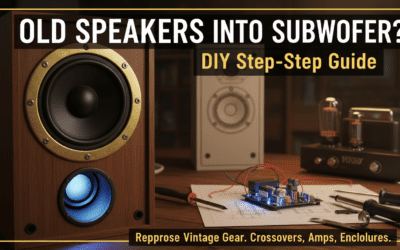Can I Turn Old Speakers Into Subwoofer? DIY Step-by-Step
