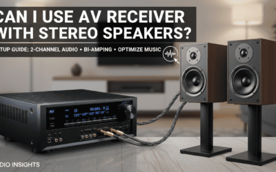 Can I Use a AV Receiver with Stereo Speakers? Setup Guide