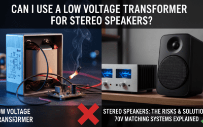 Can I Use a Low Voltage Transformer for Stereo Speakers?