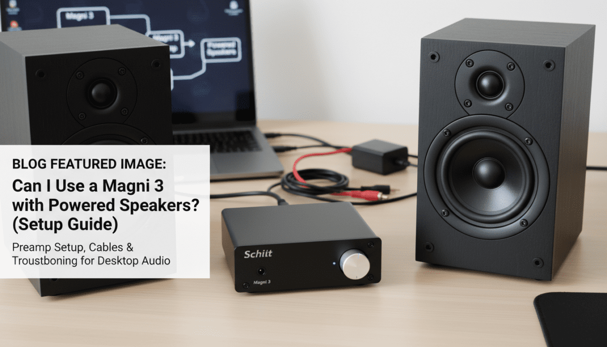 Can I Use a Magni 3 with Powered Speakers? (Setup Guide)