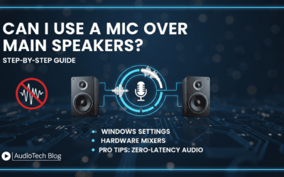 Can I Use a Mic Over Main Speakers? (Step-by-Step Guide)