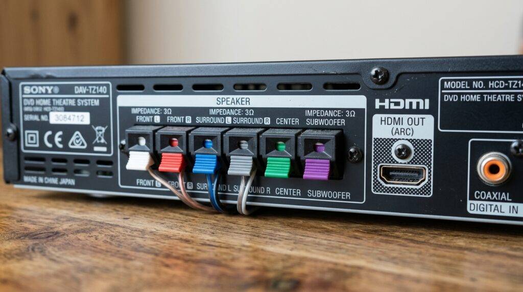 Can I Use a Sony DAV-TZ140 Without External Speakers?