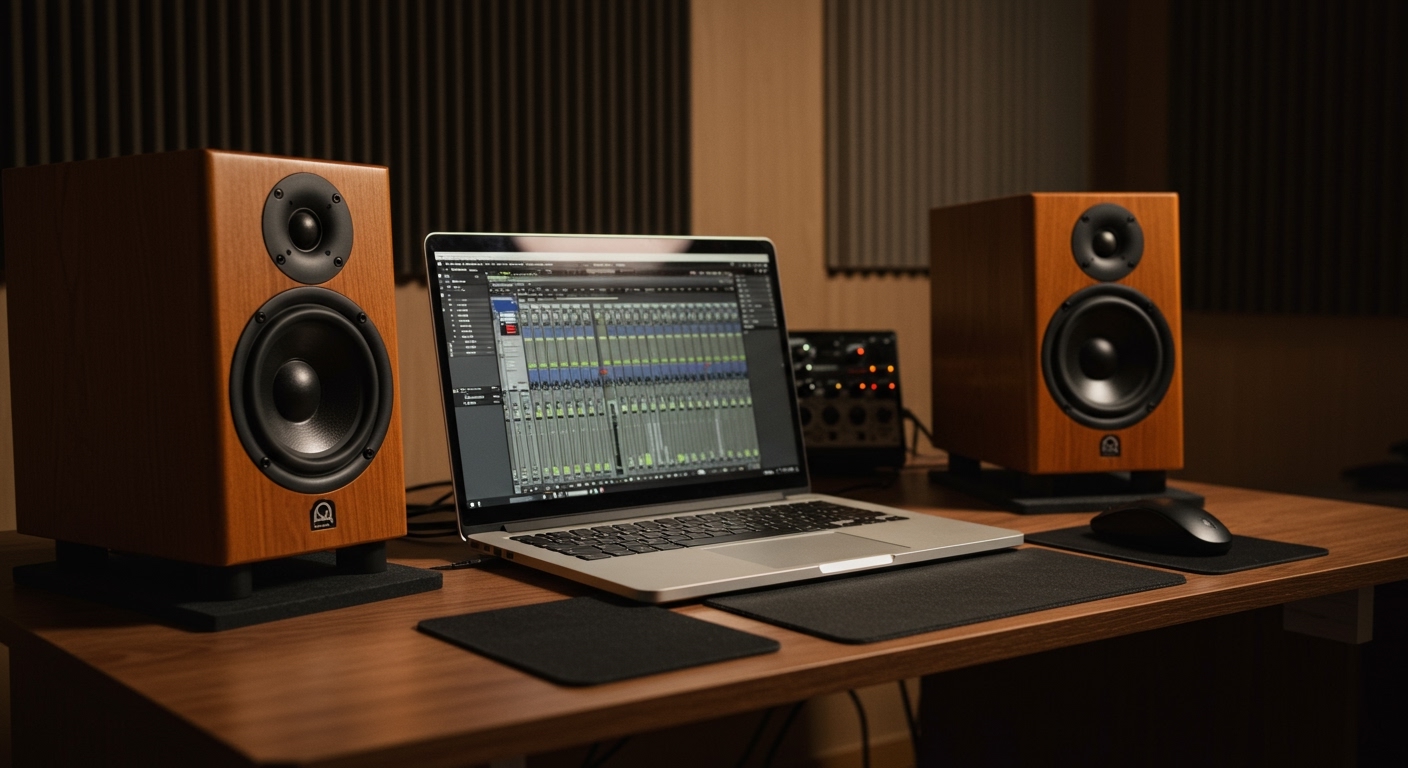 Can I Use Bookshelf Speakers as Studio Monitors? (How-to) - Featured Image Can I Use Bookshelf Speakers as Studio Monitors? (How-to)