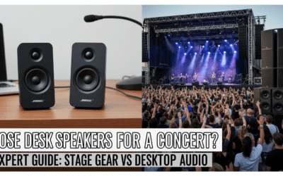 Can I Use Bose Desk Speakers for a Concert? Expert Guide