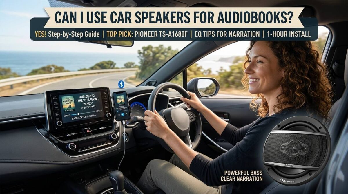 Can I Use Car Speakers for Audiobooks?