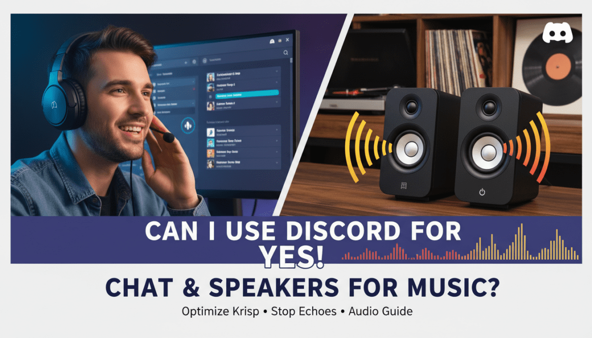 Can I Use Discord to Chat and Speakers for Music? (Guide)
