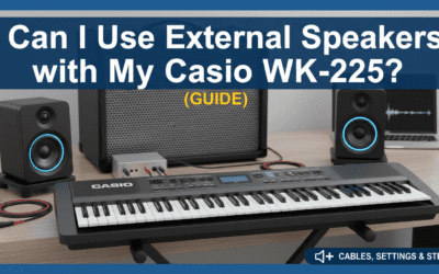 Can I Use External Speakers with My Casio WK-225? (Guide)