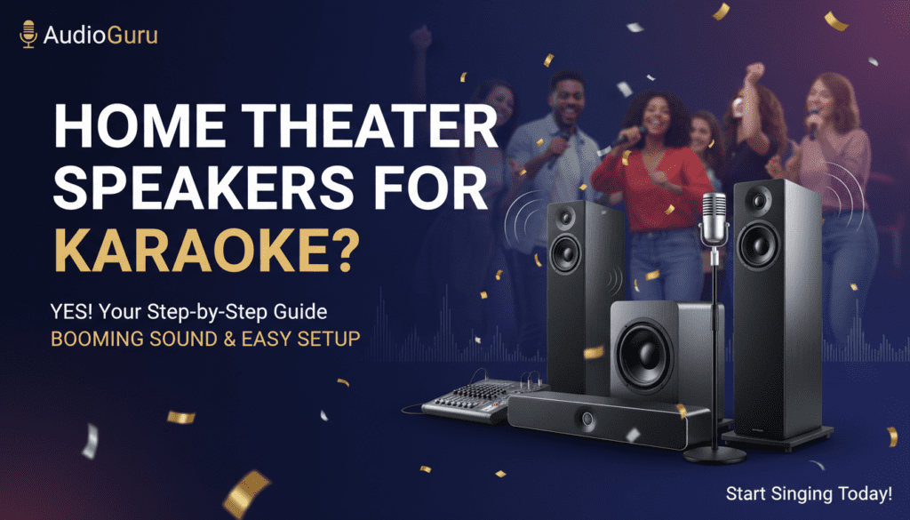 Can I Use Home Theater Speakers for Karaoke?