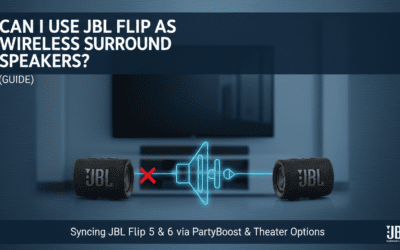 Can I Use JBL Flip as Wireless Surround Speakers? (Guide)