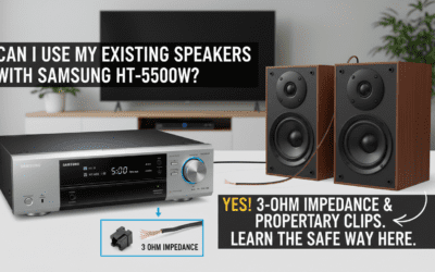 Can I Use My Existing Speakers With Samsung HT-5500W?