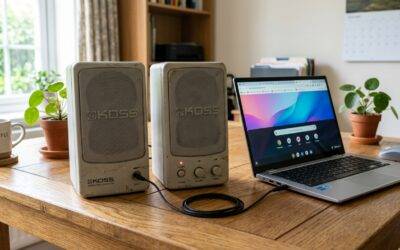 Can I Use Old Koss Computer Speakers on a Chromebook? (Guide)