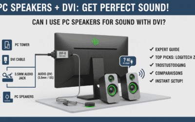 Can I Use PC Speakers for Sound with DVI?
