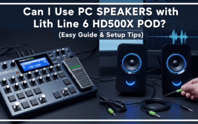 Can I Use PC Speakers with Line 6 HD500X POD? (Easy Guide)
