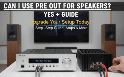 Can I Use Pre Out for Speakers? Yes + Guide