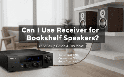 Can I Use Receiver for Bookshelf Speakers?
