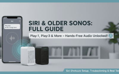 Can I Use Siri for Older Sonos Speakers?