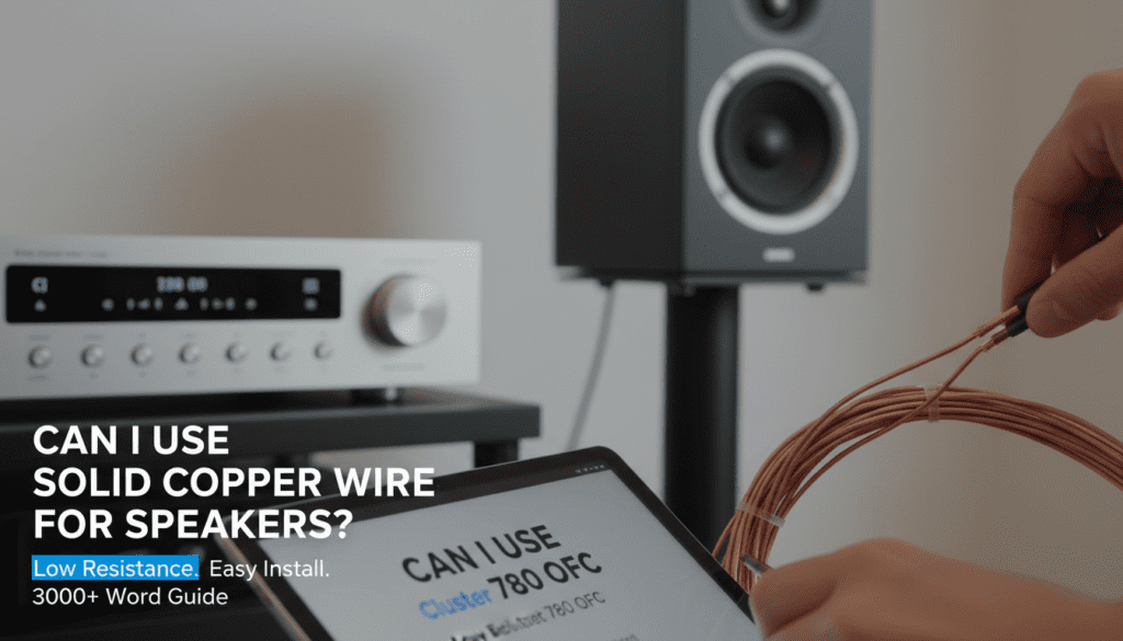 Can I Use Solid Copper Wire for Speakers?