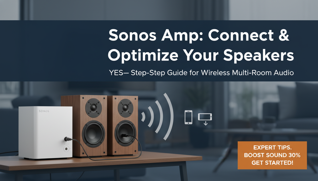 Can I Use Sonos Amp With Existing Speakers?