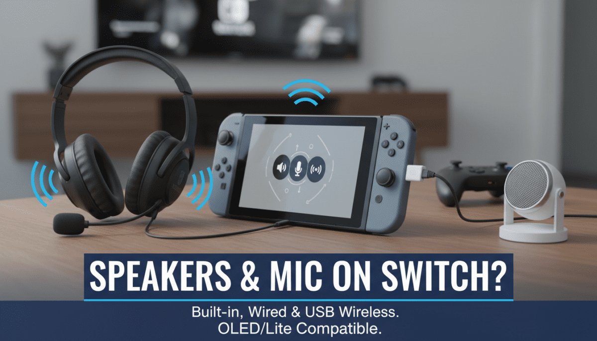 Can I Use Speakers & Mic on Switch?