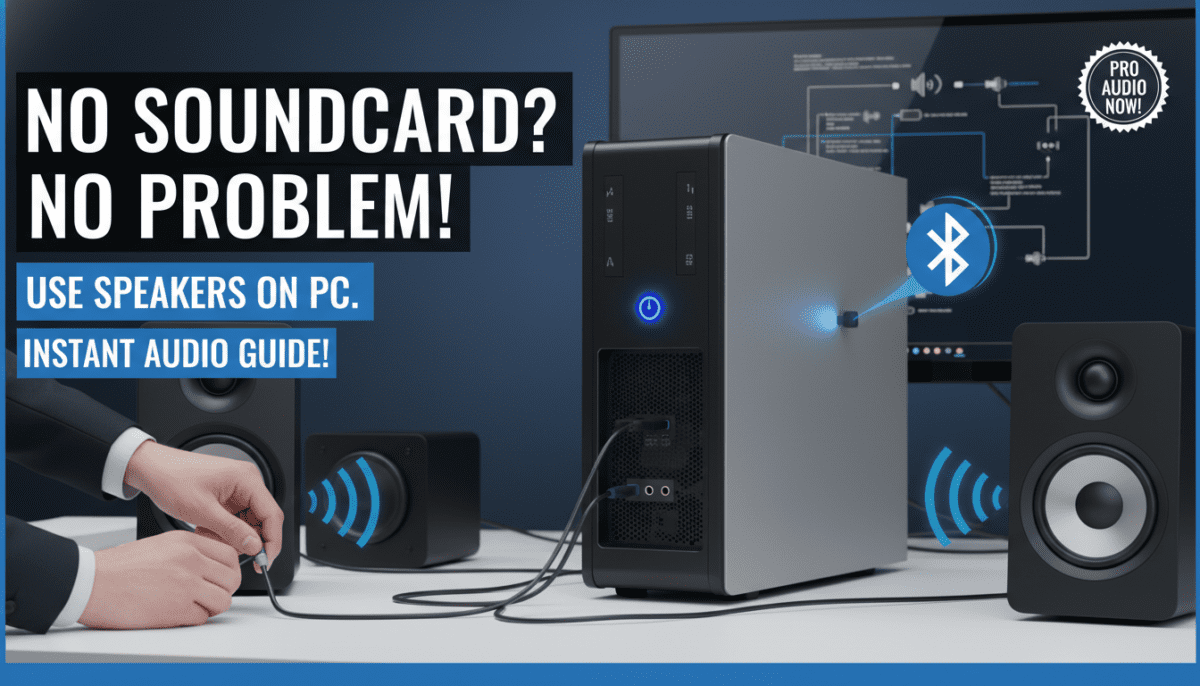 Can I Use Speakers on PC Without Soundcard?