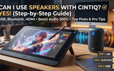 Can I Use Speakers with Cintiq? Yes!
