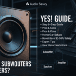 Can I Use Subwoofers as Speakers? Guide