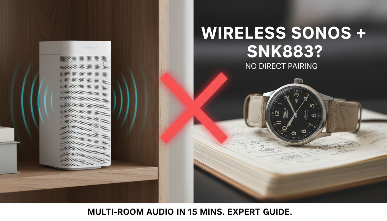 Can I Use Wireless Sonos with SNK803?