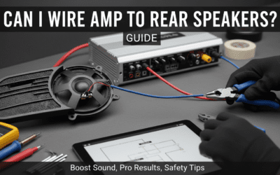 Can I Wire Amp to Rear Speakers? Guide