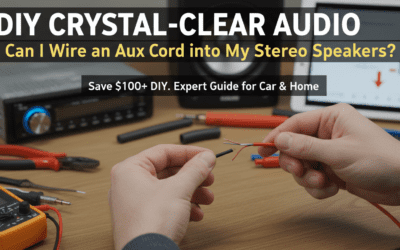 Can I Wire an Aux Cord into My Stereo Speakers?