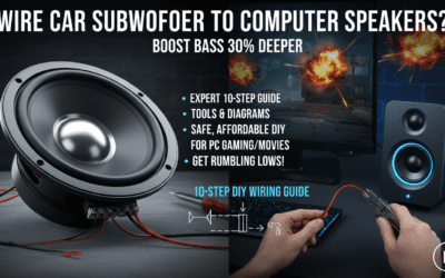 Can I Wire Car Subwoofer to Computer Speakers?