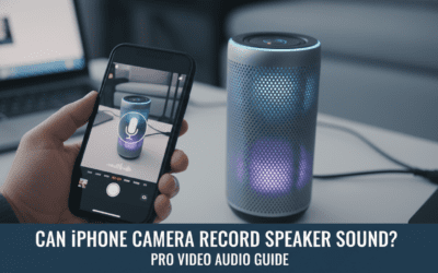 Can iPhone Camera Record Speaker Sound?