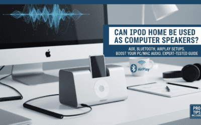 Can iPod Home Be Used as Computer Speakers?