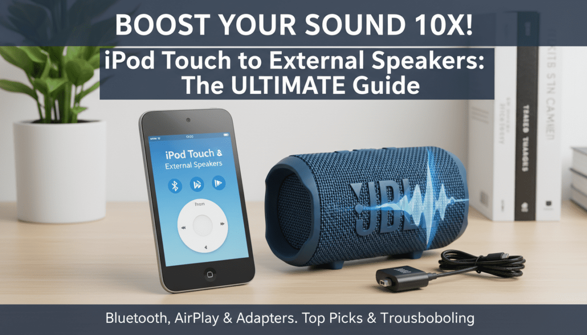 Can iPod Touch Connect to External Speakers?