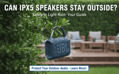 Can IPX5 Speakers Be Left Outside?