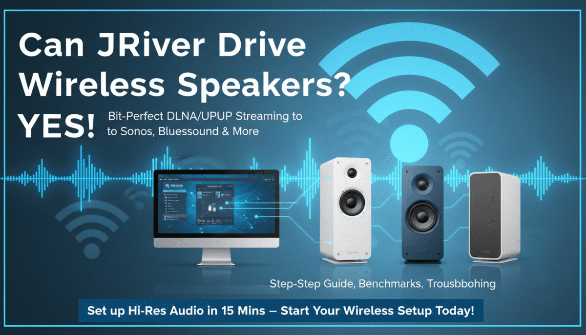 Can JRiver Drive Wireless Speakers? Yes!
