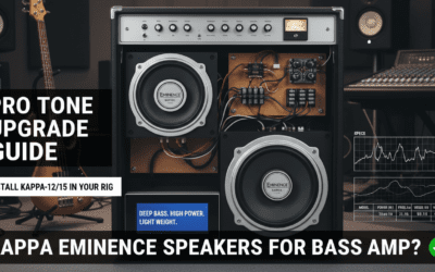 Can Kappa Eminence Speakers Be Used for Bass Amp?