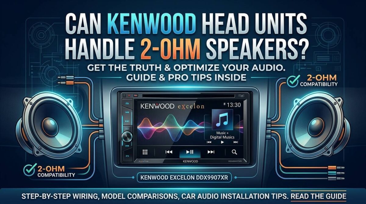 Can Kenwood Head Unit Handle 2 Ohm Speakers?